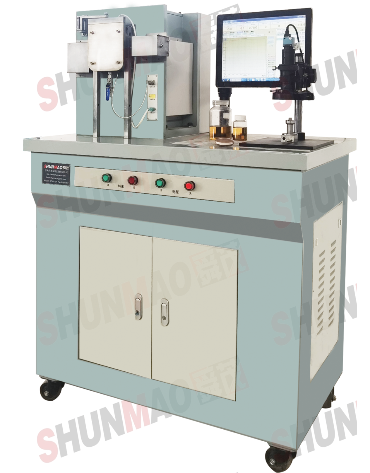SHM-5 high-speed block-on-ring tester